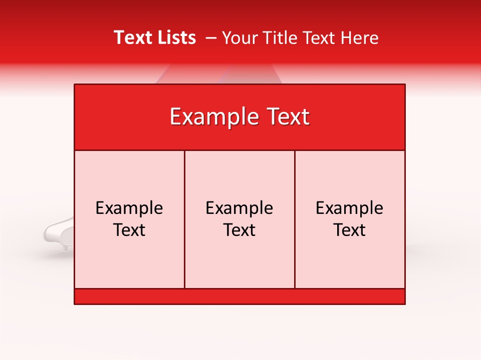 Red Site Cgi PowerPoint Template