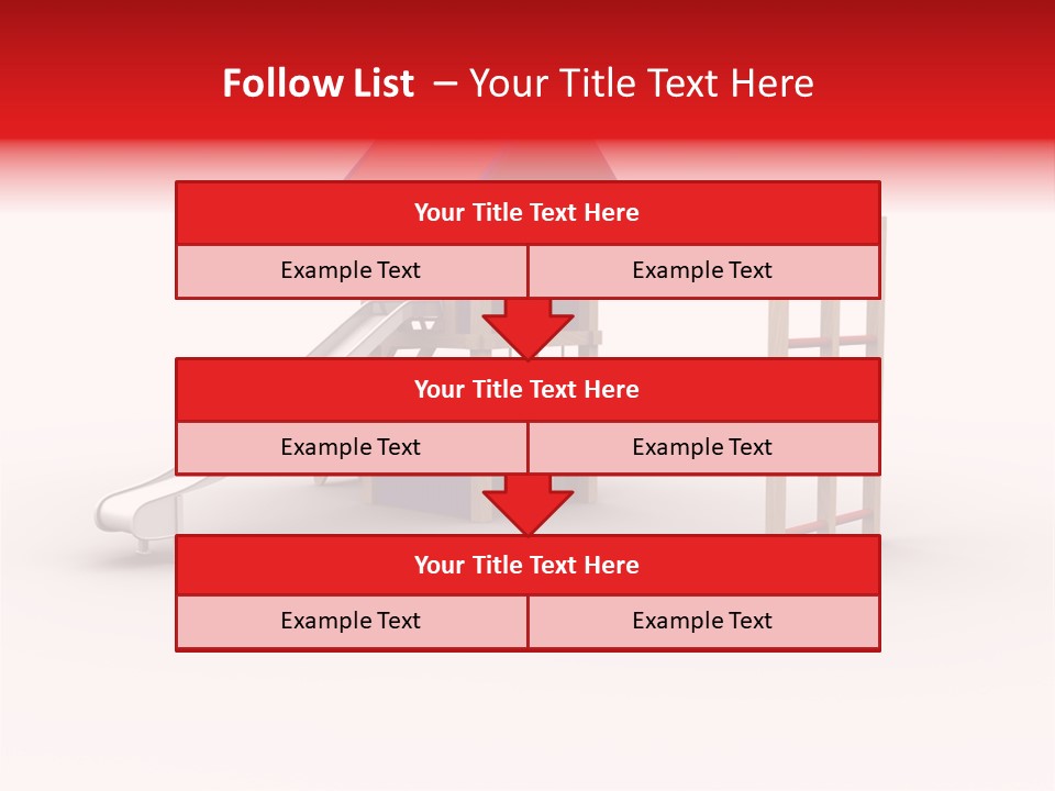 Red Site Cgi PowerPoint Template