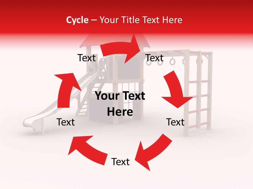 Red Site Cgi PowerPoint Template