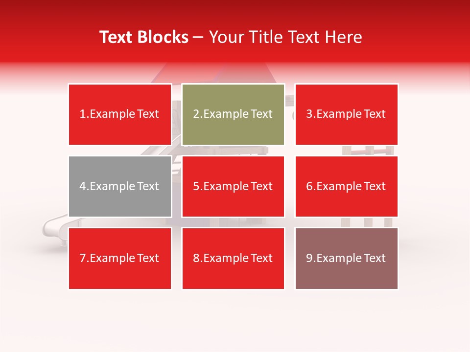 Red Site Cgi PowerPoint Template