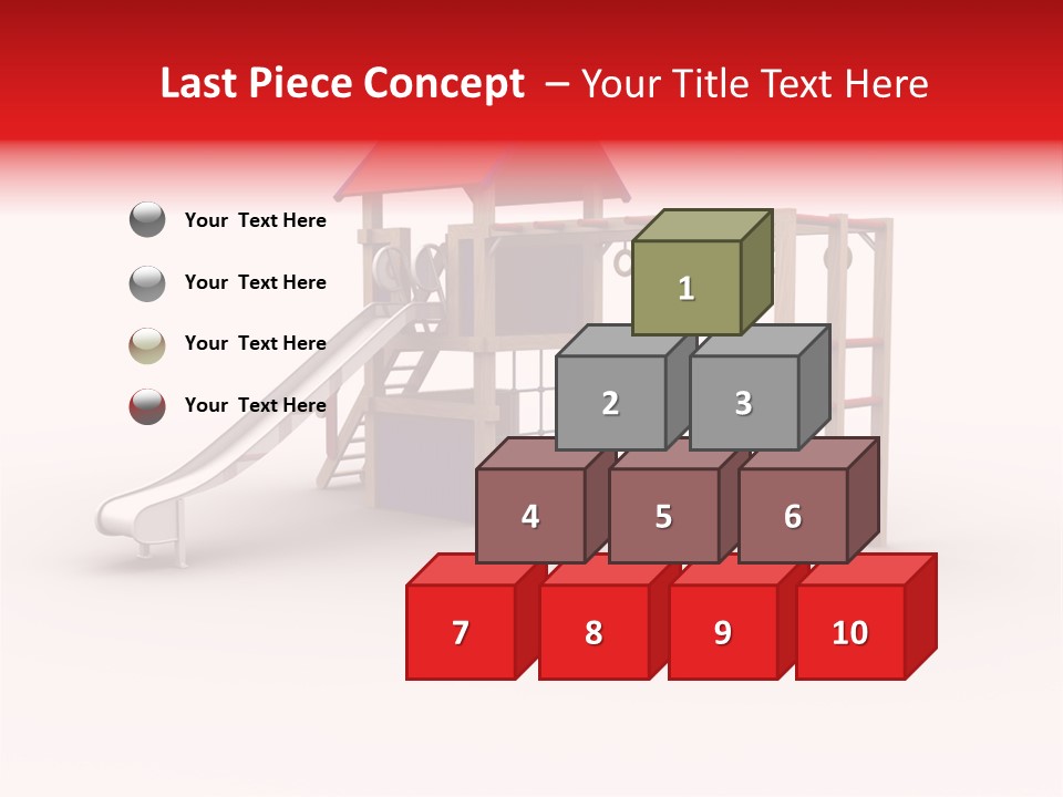 Red Site Cgi PowerPoint Template