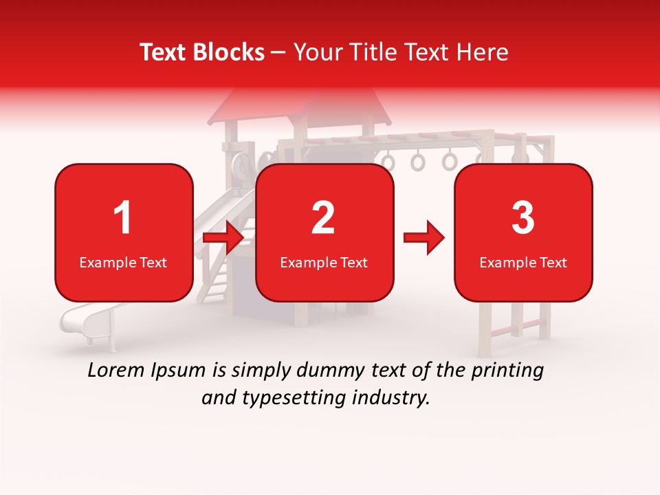 Red Site Cgi PowerPoint Template