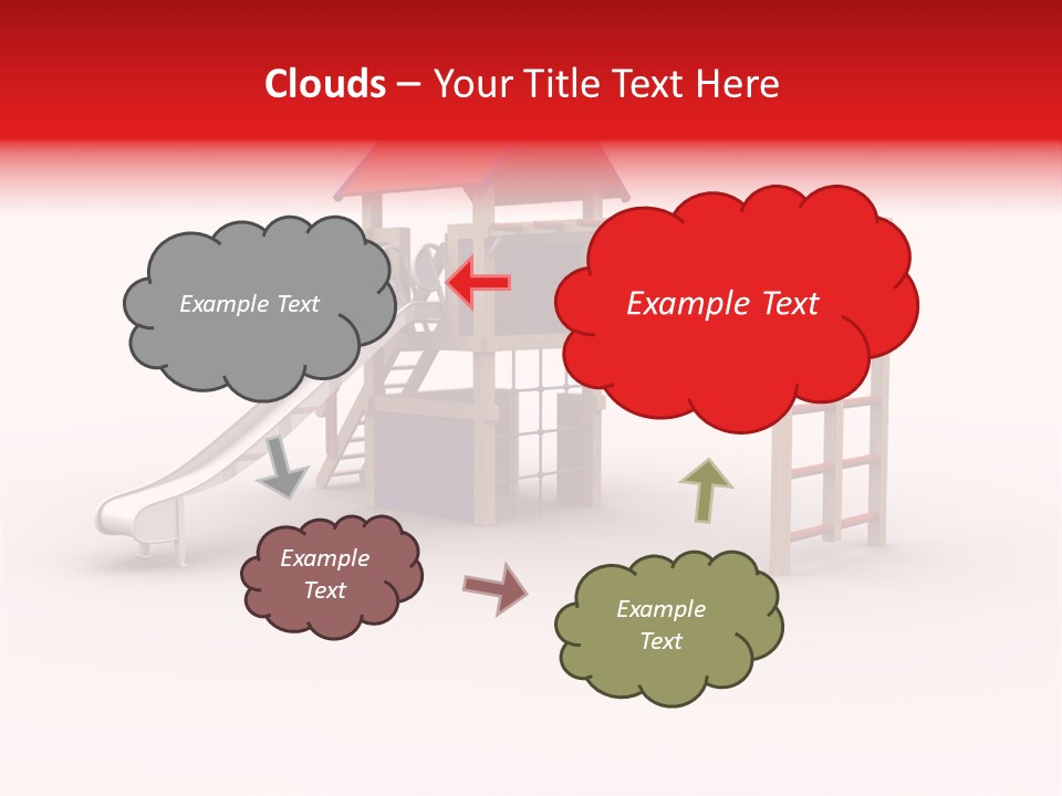 Red Site Cgi PowerPoint Template