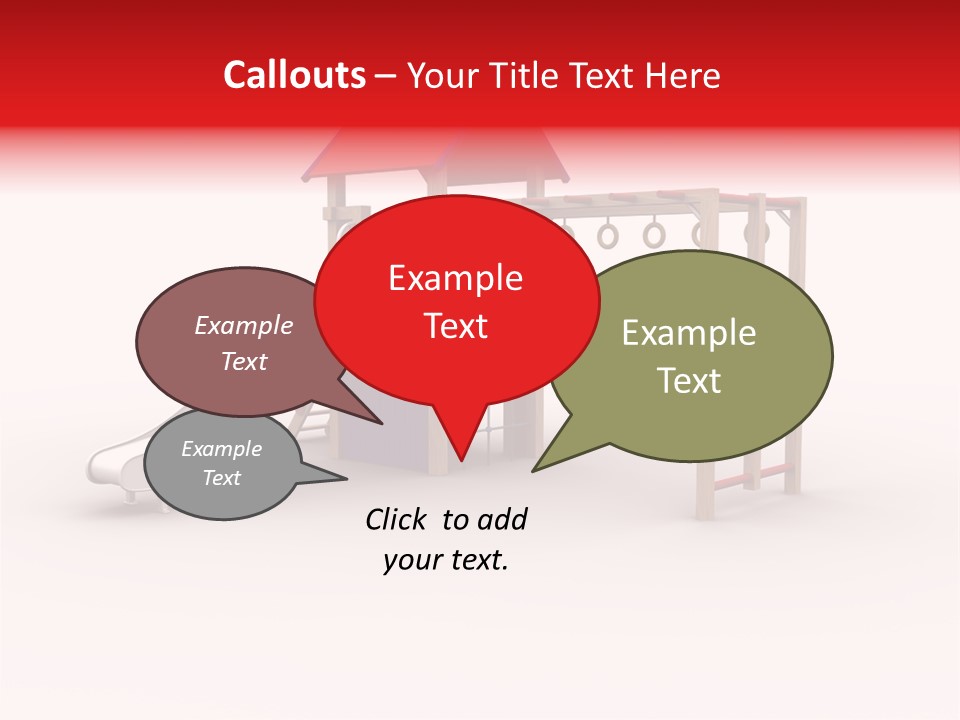 Red Site Cgi PowerPoint Template