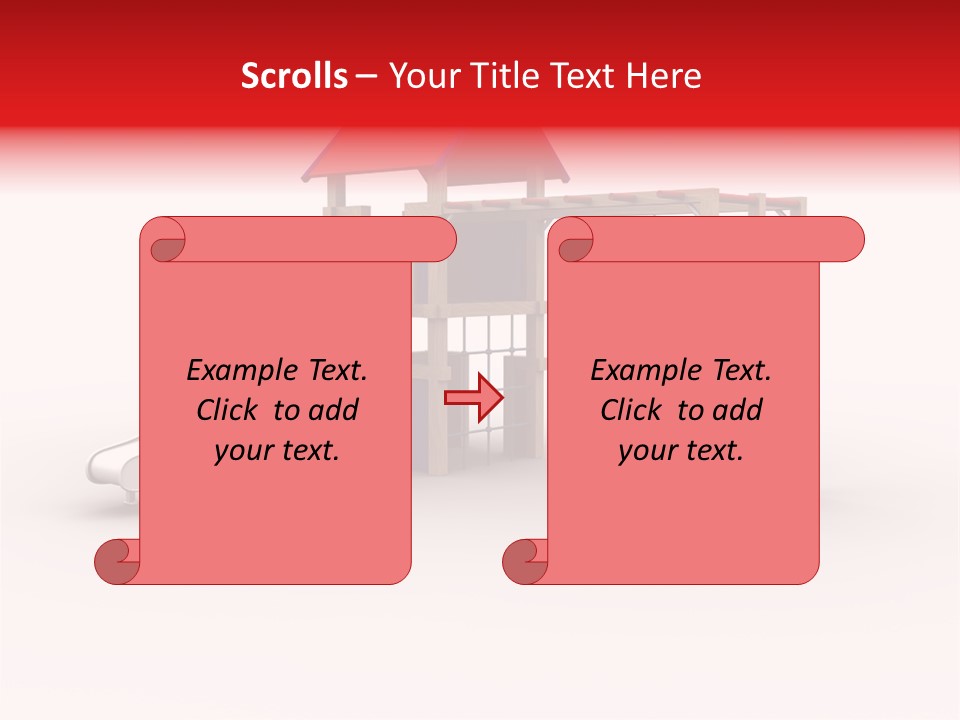 Red Site Cgi PowerPoint Template