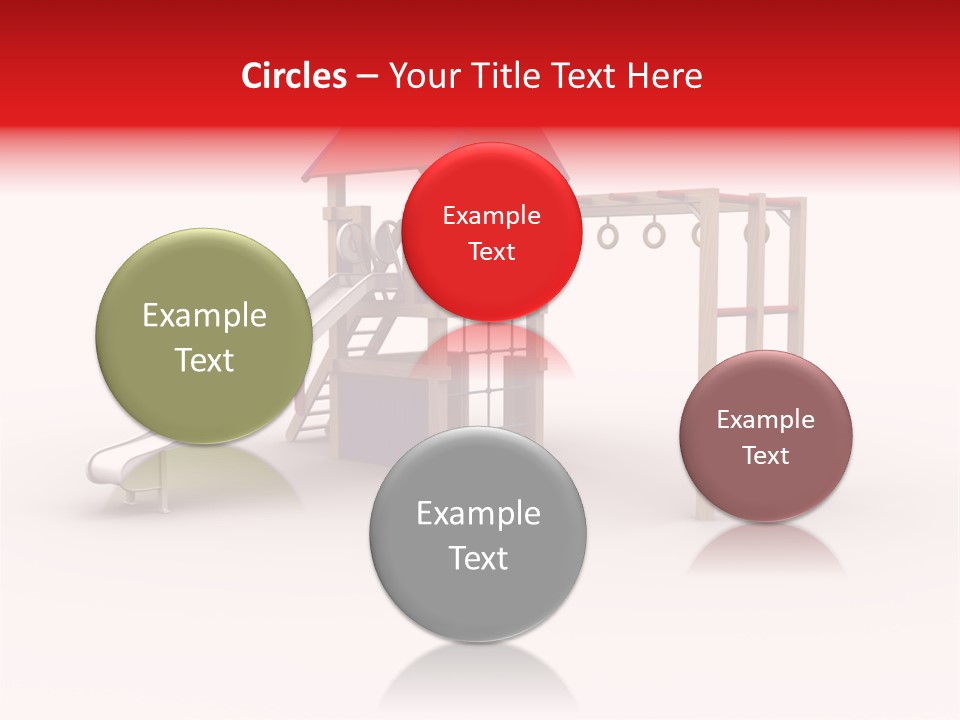 Red Site Cgi PowerPoint Template