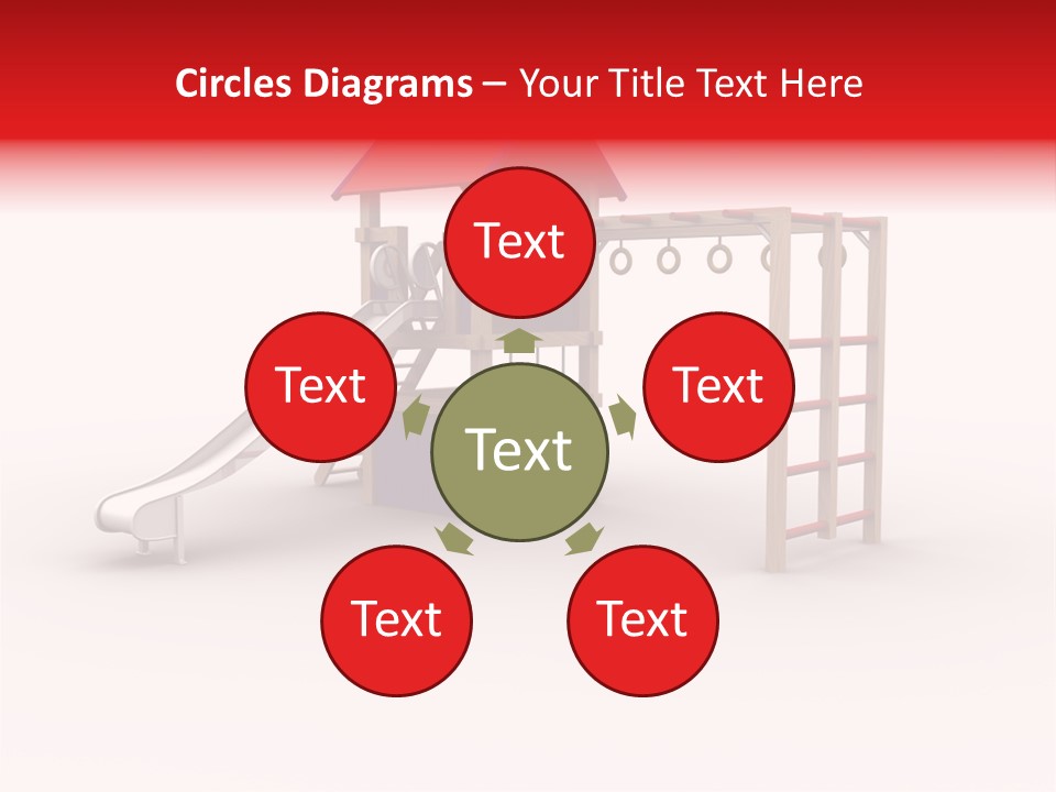 Red Site Cgi PowerPoint Template