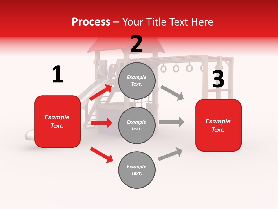 Red Site Cgi PowerPoint Template