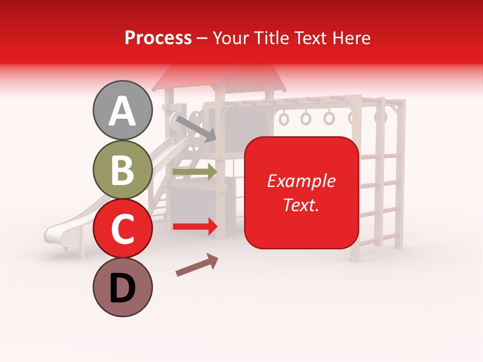 Red Site Cgi PowerPoint Template