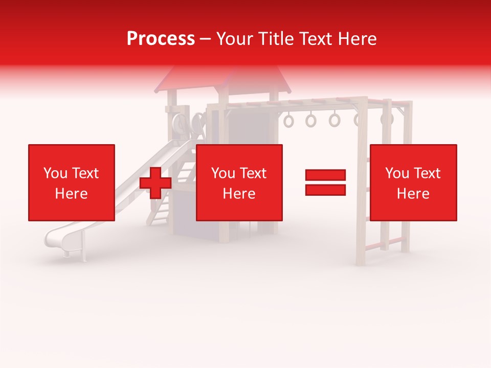 Red Site Cgi PowerPoint Template