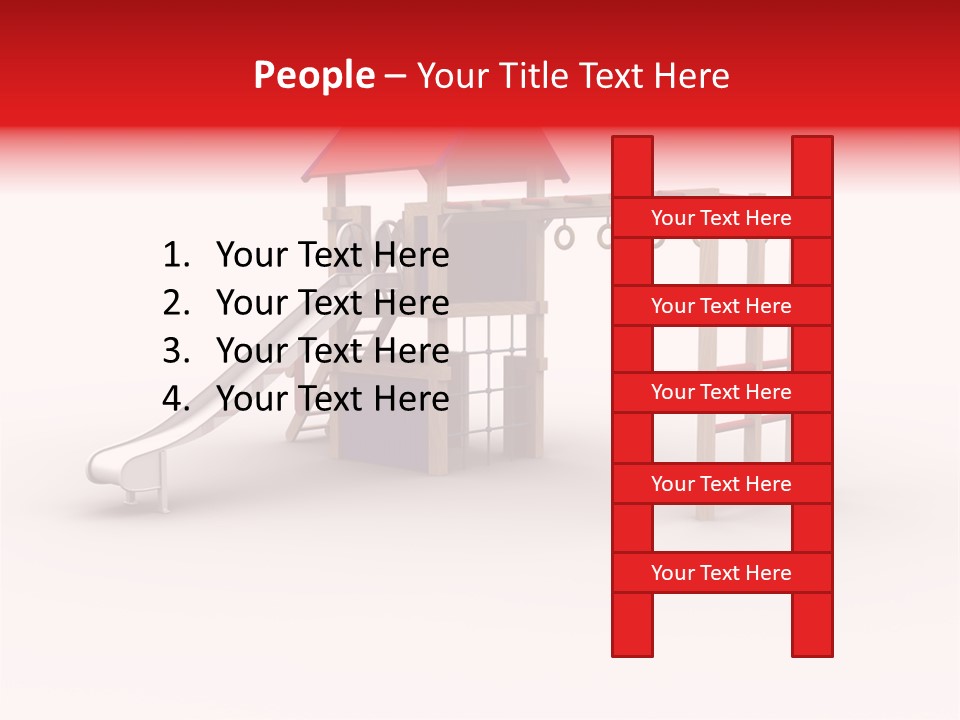 Red Site Cgi PowerPoint Template