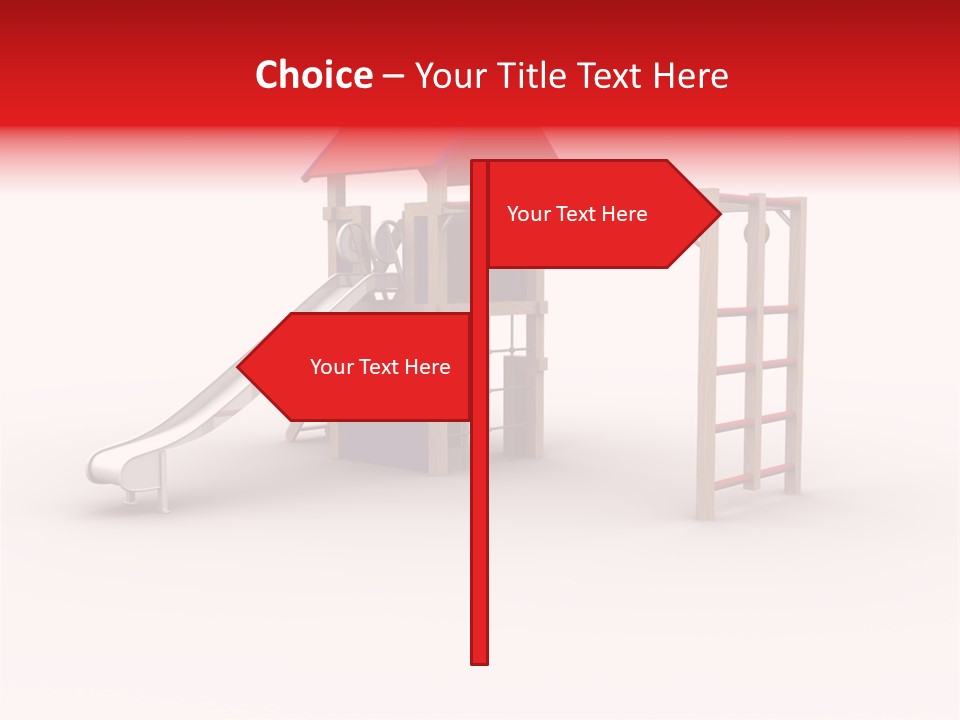Red Site Cgi PowerPoint Template