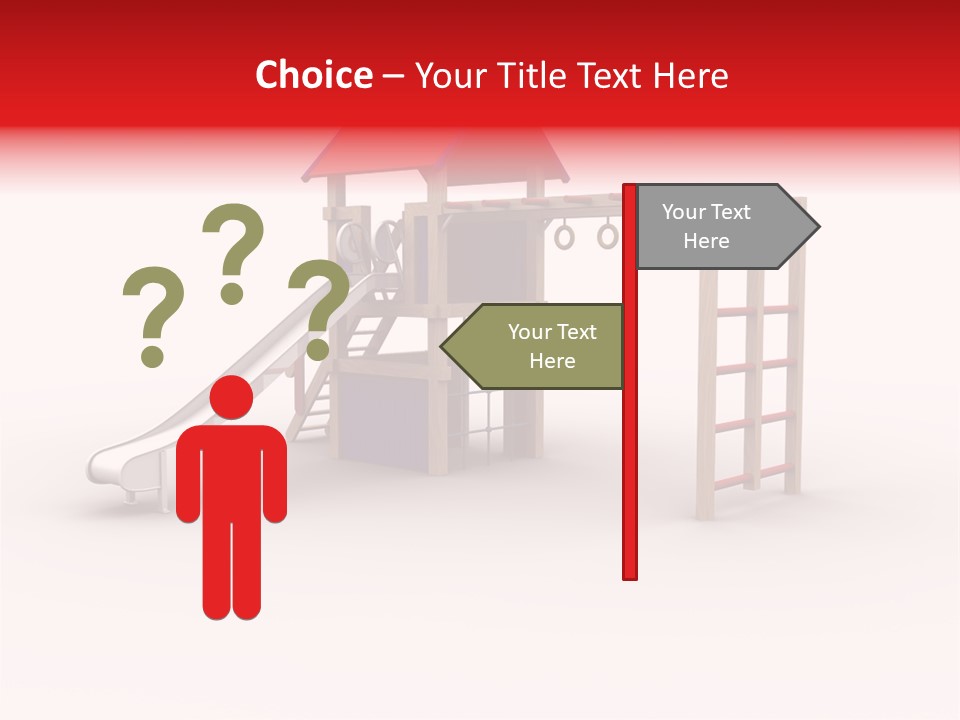 Red Site Cgi PowerPoint Template