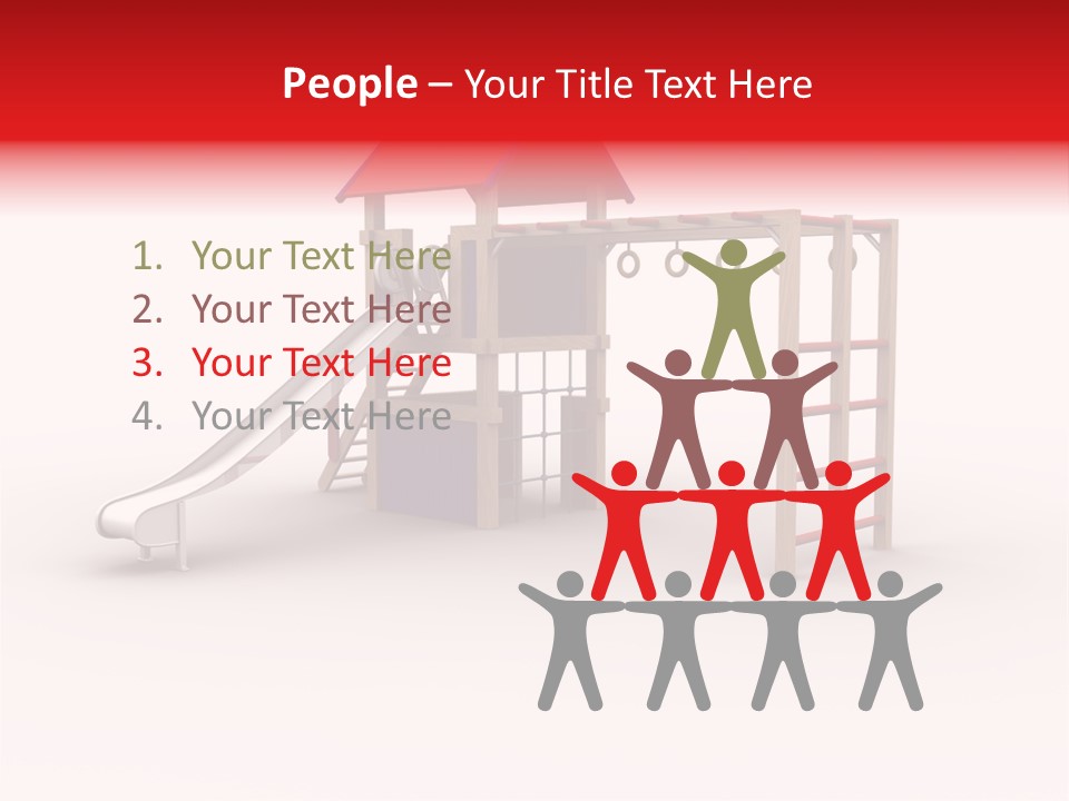 Red Site Cgi PowerPoint Template