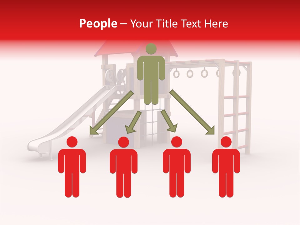 Red Site Cgi PowerPoint Template