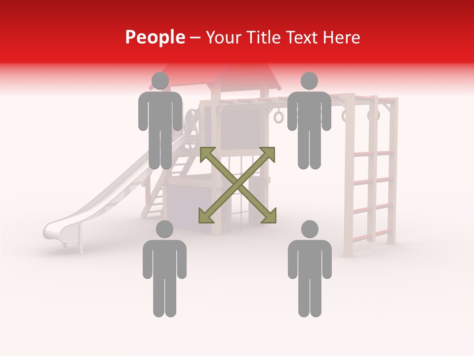 Red Site Cgi PowerPoint Template