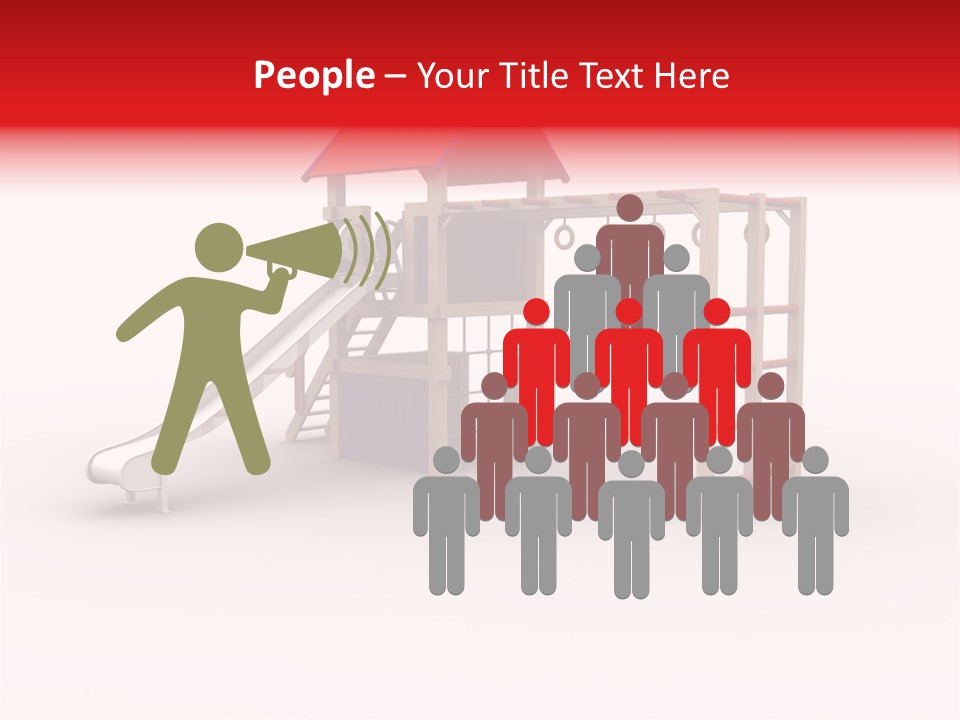 Red Site Cgi PowerPoint Template