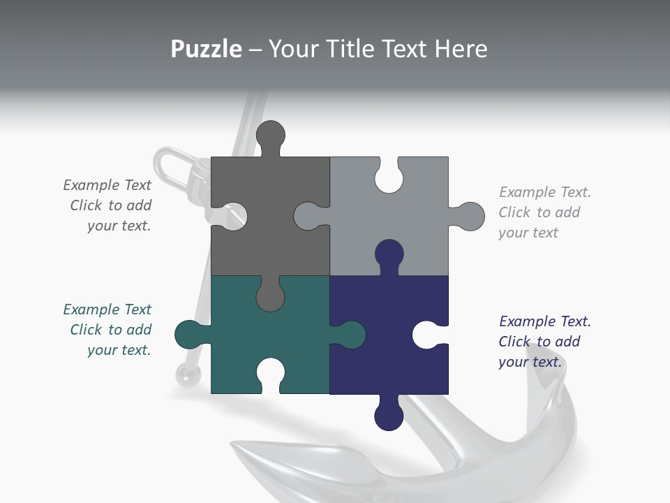 Stability Safely Steel PowerPoint Template