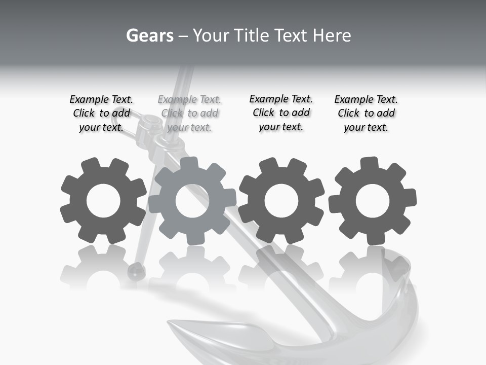 Stability Safely Steel PowerPoint Template