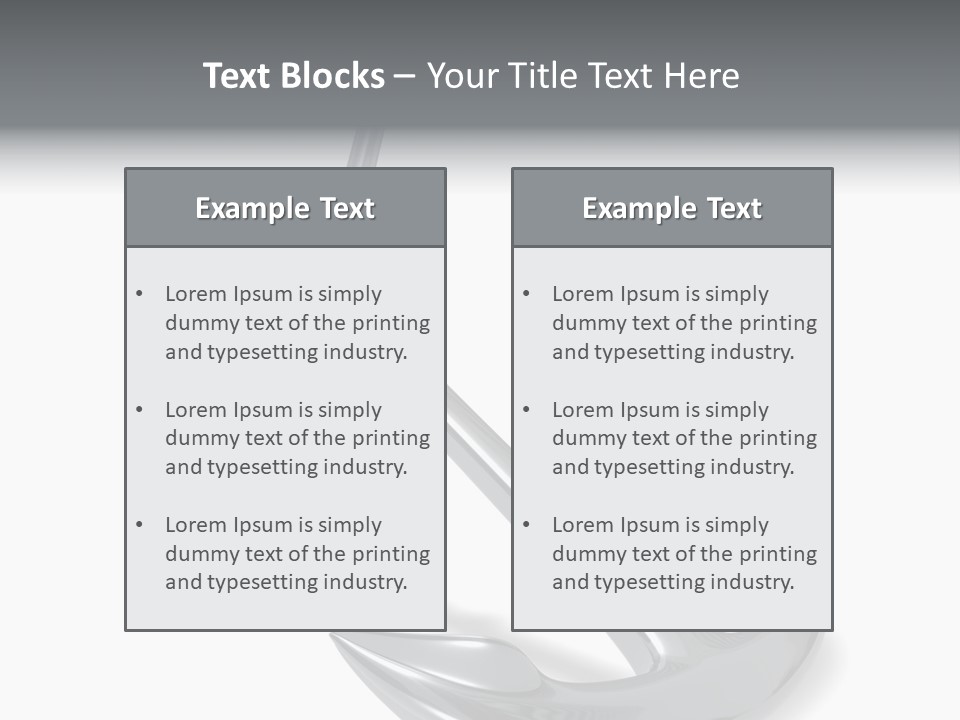 Stability Safely Steel PowerPoint Template