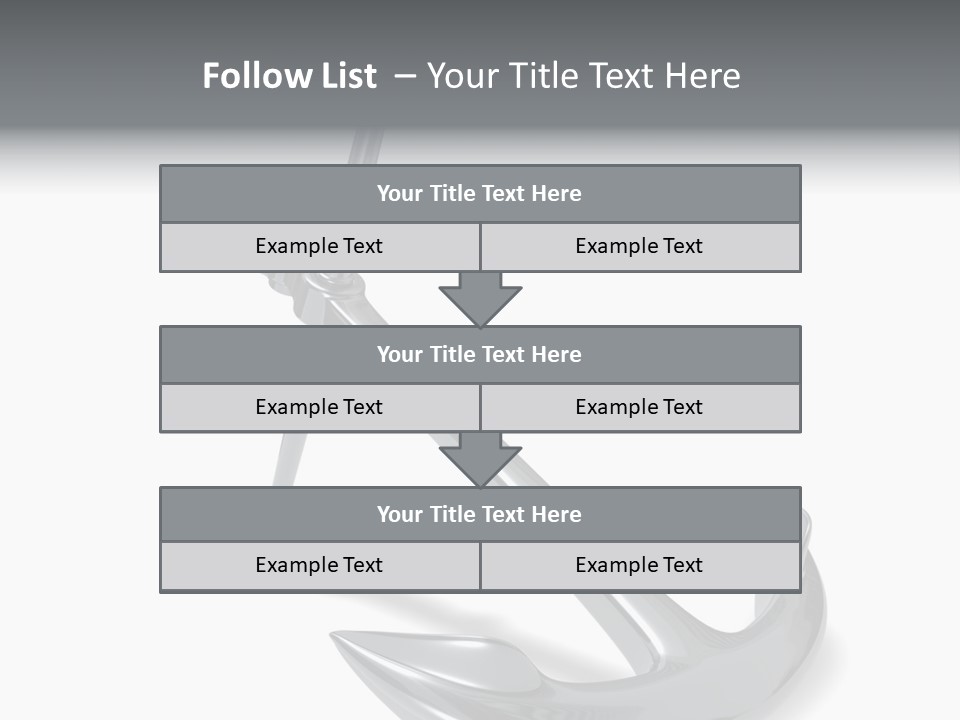 Stability Safely Steel PowerPoint Template