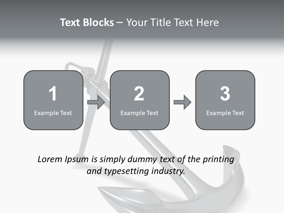 Stability Safely Steel PowerPoint Template