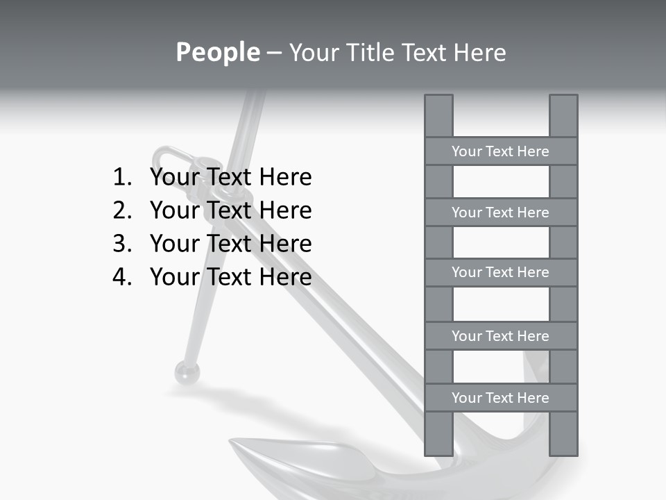 Stability Safely Steel PowerPoint Template