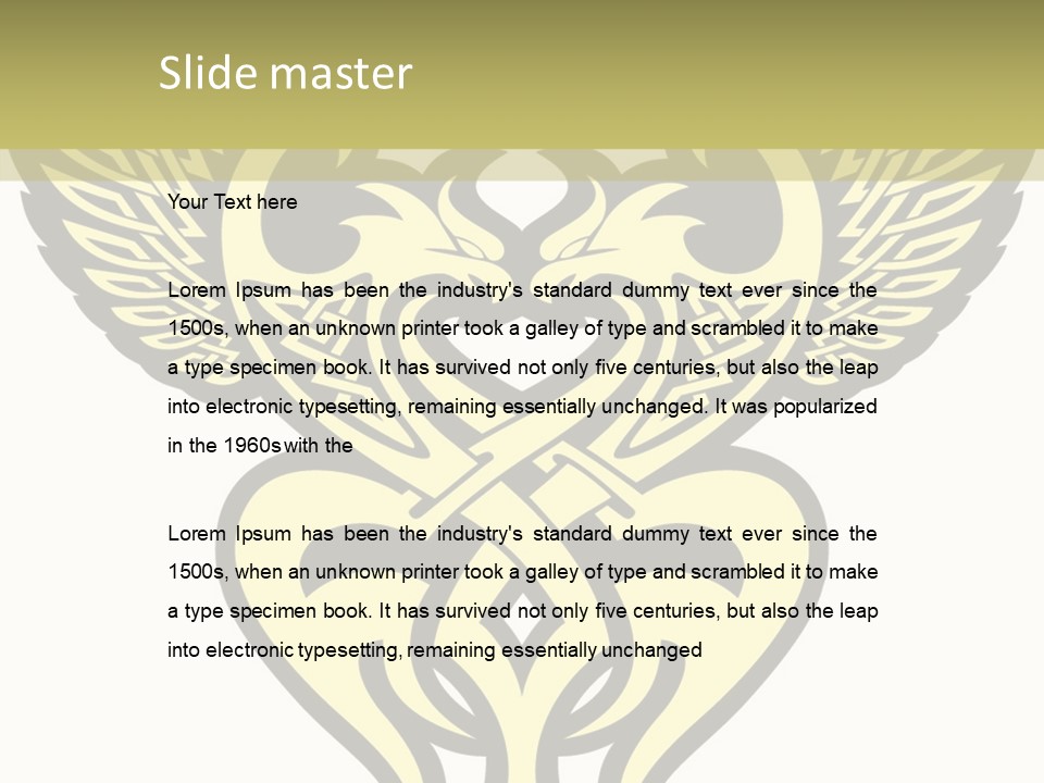 Element Design Framework PowerPoint Template