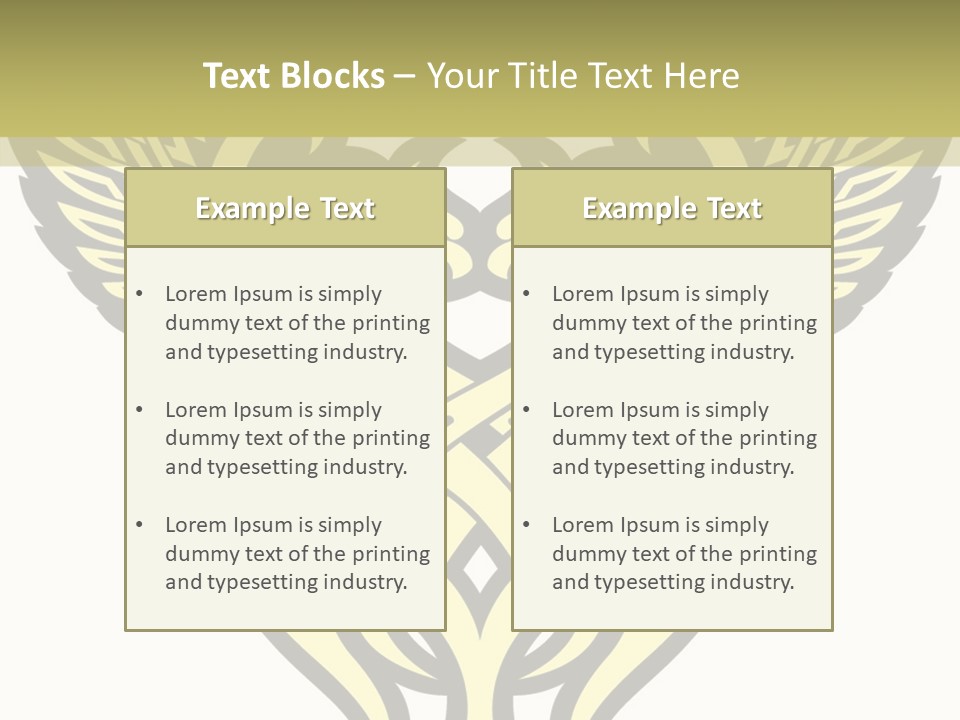 Element Design Framework PowerPoint Template