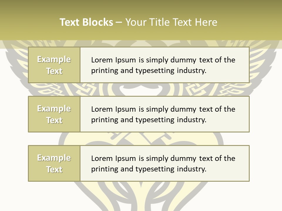 Element Design Framework PowerPoint Template