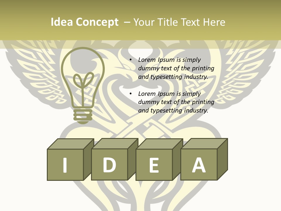 Element Design Framework PowerPoint Template