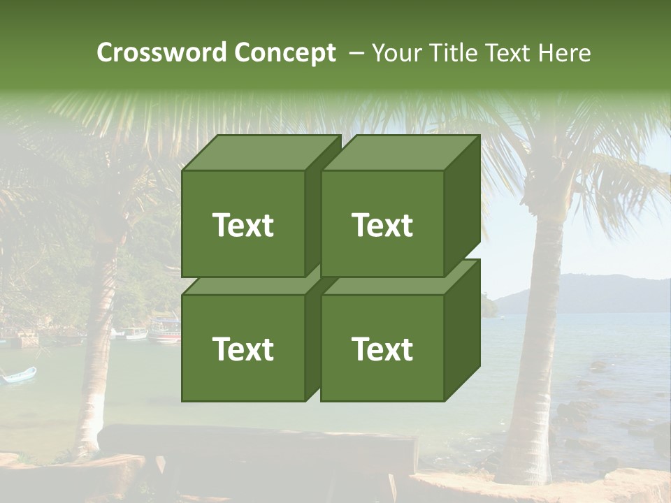 Transportation View Nature PowerPoint Template