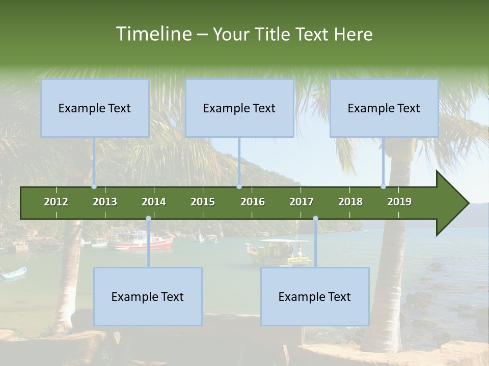 Transportation View Nature PowerPoint Template