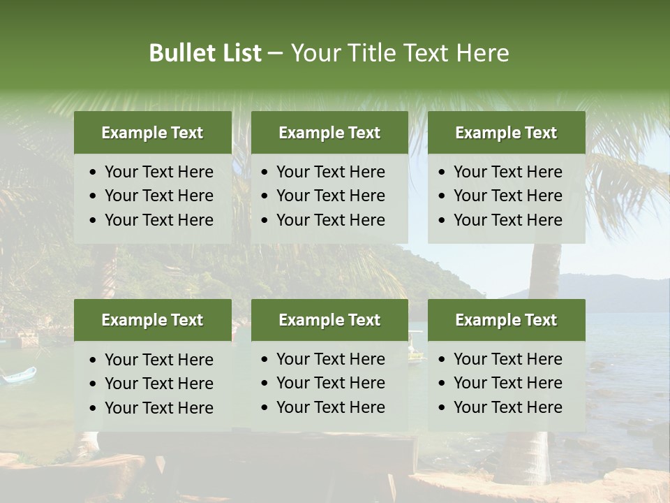 Transportation View Nature PowerPoint Template