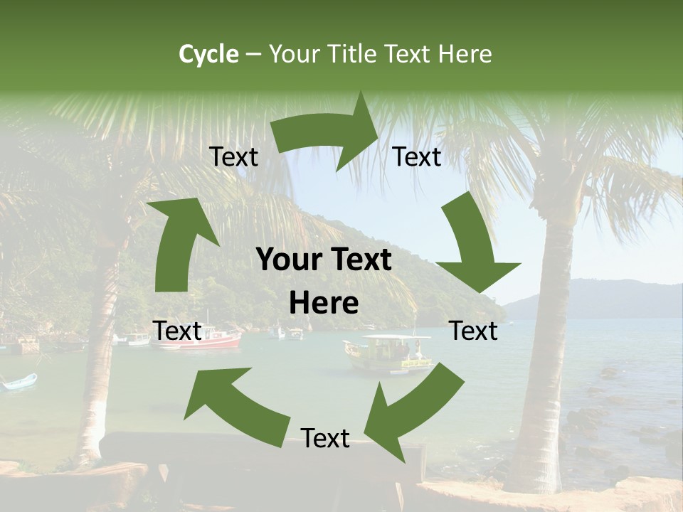 Transportation View Nature PowerPoint Template