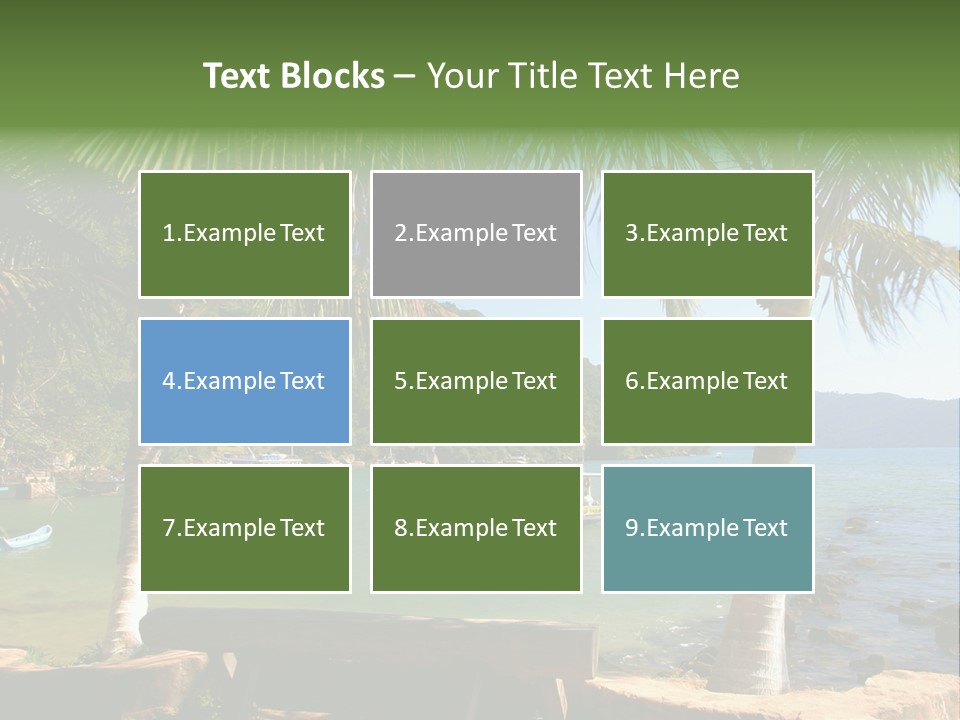 Transportation View Nature PowerPoint Template
