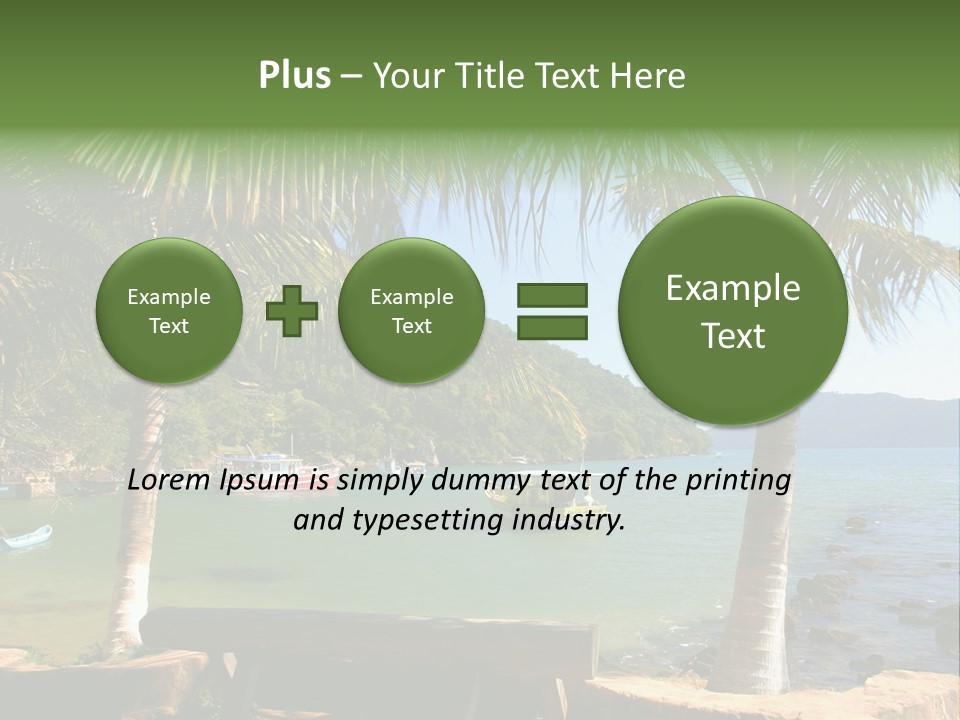 Transportation View Nature PowerPoint Template
