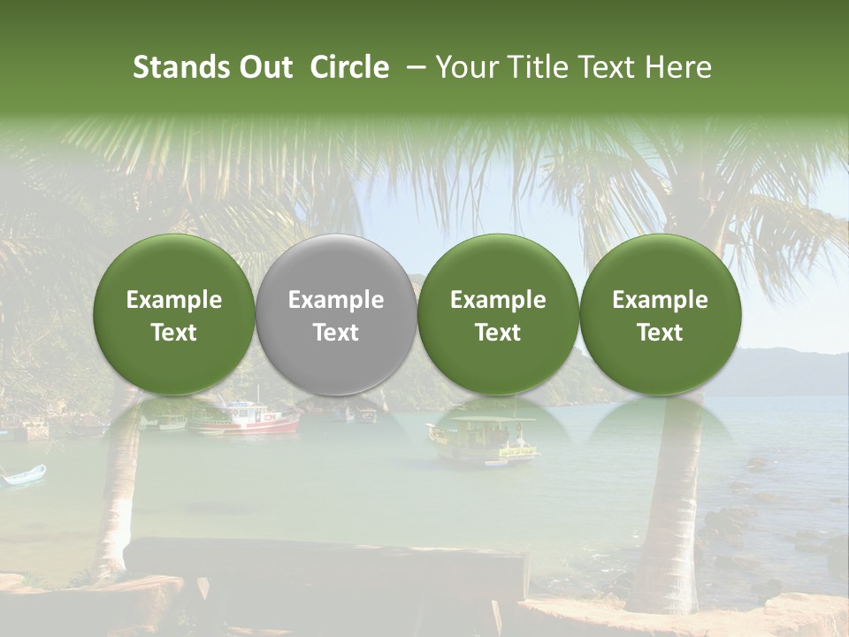 Transportation View Nature PowerPoint Template