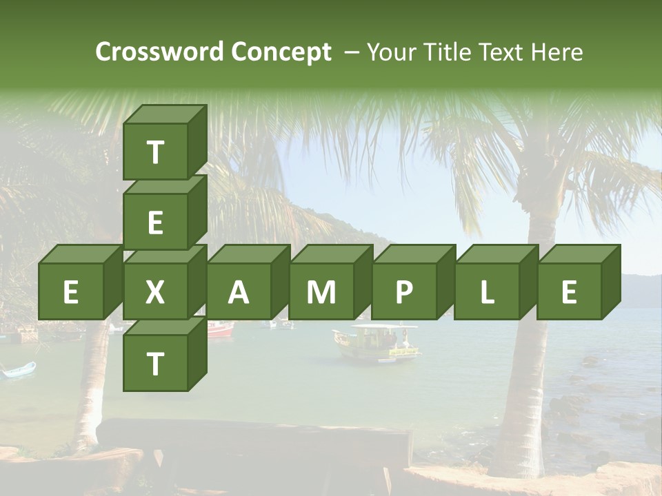 Transportation View Nature PowerPoint Template