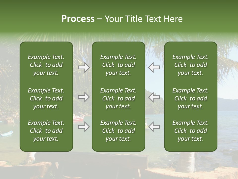 Transportation View Nature PowerPoint Template