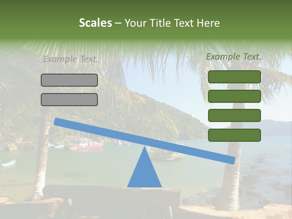 Transportation View Nature PowerPoint Template