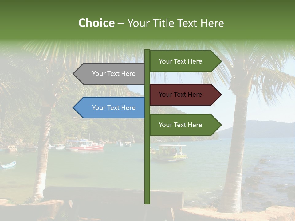Transportation View Nature PowerPoint Template