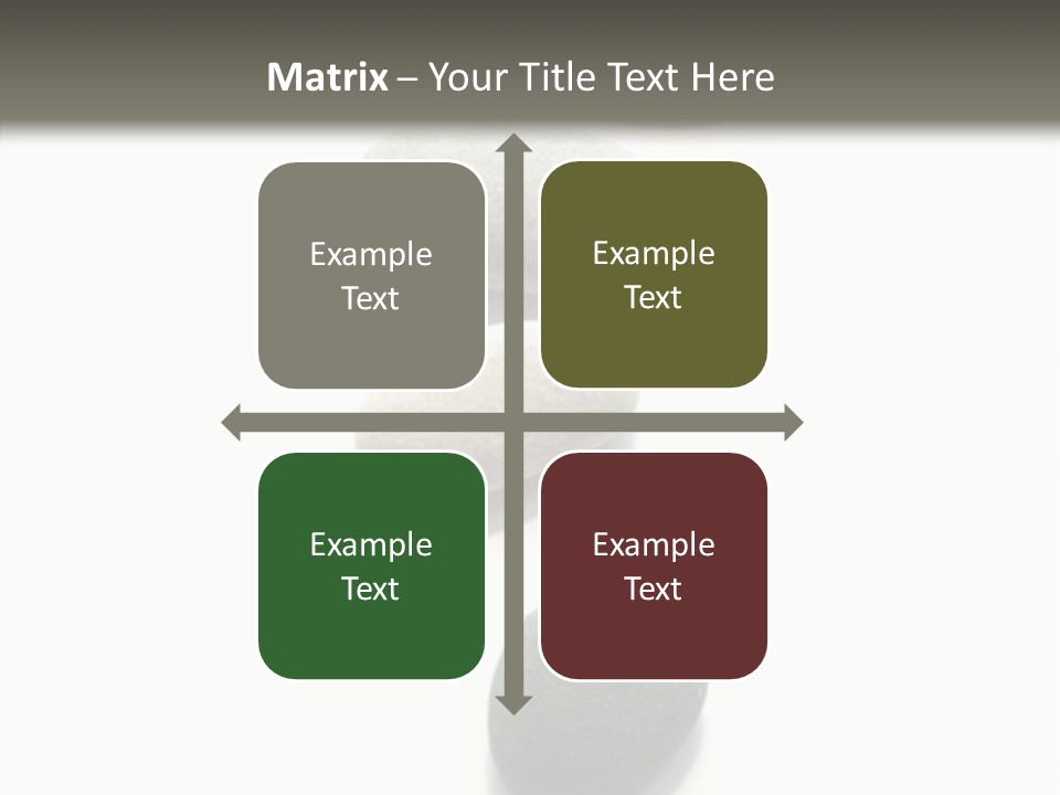 Rocks Oval Beach PowerPoint Template