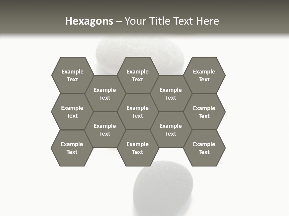 Rocks Oval Beach PowerPoint Template