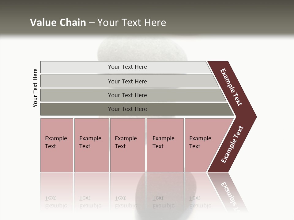 Rocks Oval Beach PowerPoint Template