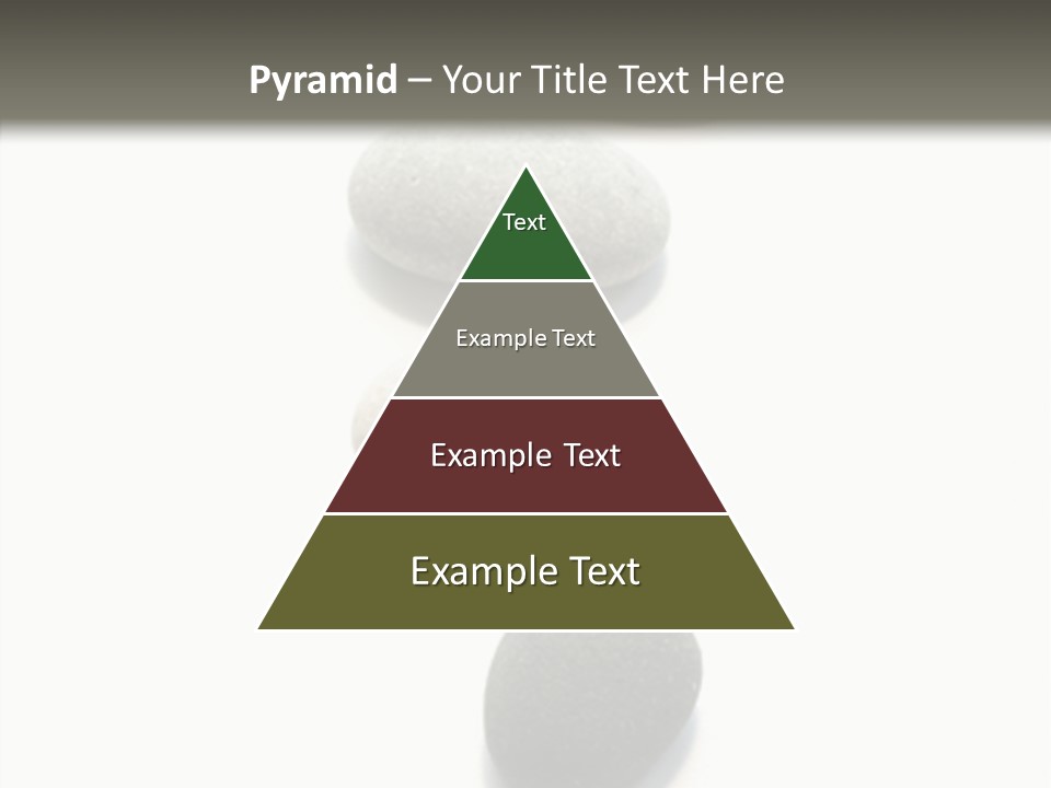 Rocks Oval Beach PowerPoint Template