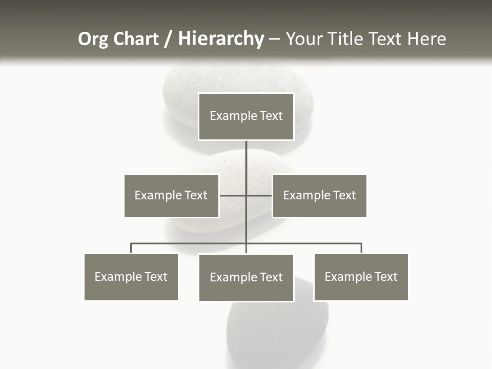 Rocks Oval Beach PowerPoint Template
