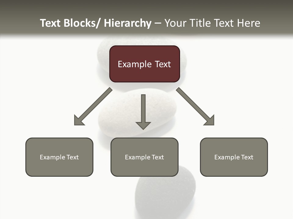 Rocks Oval Beach PowerPoint Template