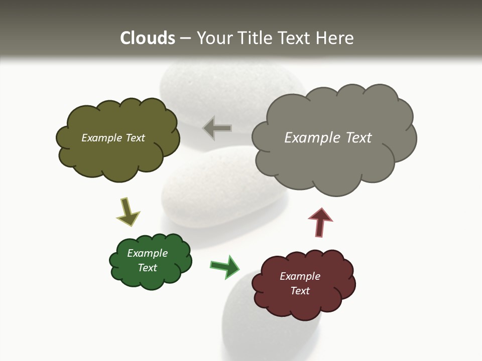 Rocks Oval Beach PowerPoint Template