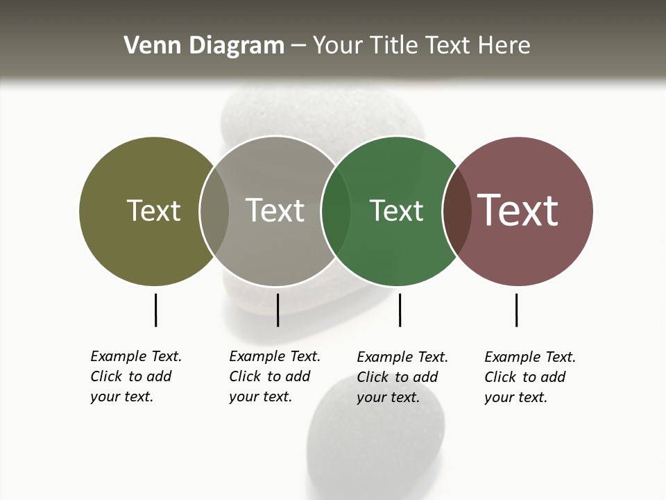 Rocks Oval Beach PowerPoint Template